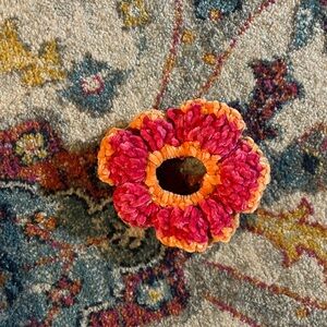 Pink & Orange Scrunchie